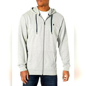 New Men's IZOD Zip Up Hoodie